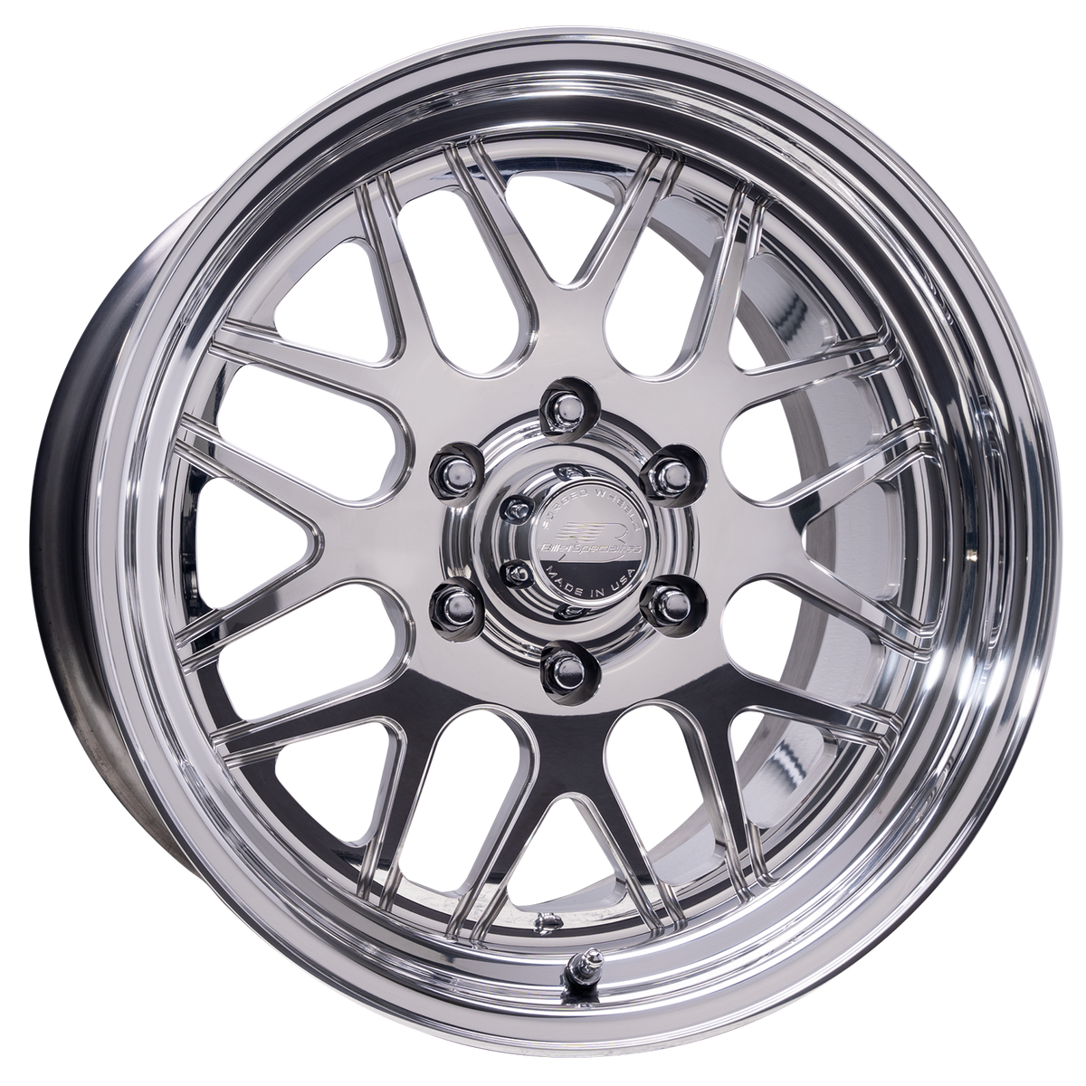 Turbo LT Polished 17x11"  GM Old School Fitment