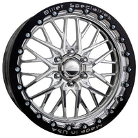 Redline 6 LT Black 17x10" SBL F-150 Specific